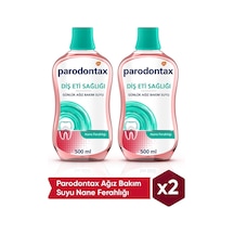 Parodontax Ağız Bakım Suyu Nane Ferahlığı 2 x 500 ML