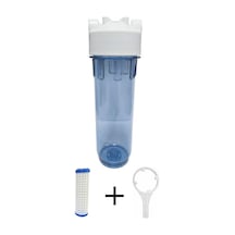 Daire Girişi Yıkanabilir Filtreli Su Arıtma Filtre Kabı Tekli 523374641