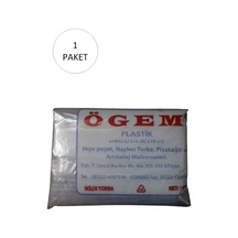 Tedar Bakkaliye Naylon Torba İkilik 22x36 Cm 1 Kg 1 Paket Takriben 195 Adet Najmaddin