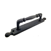 Antika Tarz Dekoratif Pirinç Misket Çekme Kapı Kolu - 223x33 Mm, Oksit Diğer