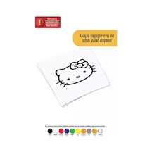 Hello Kitty - Araç, Oto, Laptop, Duvar Uyumlu Sticker 20 14 Cm