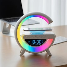 Rgb Işıklı Bluetooth Hoparlör Usb, Tf Kart, Fm Radyo Ve Aux Destekli
