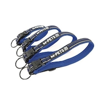 Hıkıng Reflektörlü Soft Boyun Tasması Blue S
