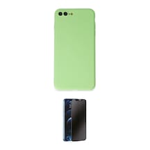 Cep 20-26 Apple Uyumlu İphone 7 Plus Kılıf Kozmos Yansıma Özel Seri İkili Koruma Seti Najmaddin Kiremit
