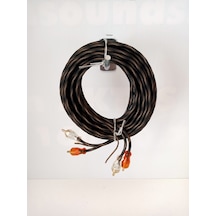 Amfi Rca Ses Kablosu 5 Metre Rem Kablolu - Tetiklemeli Rca Kablo