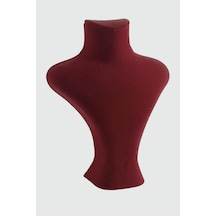 23 - 931 - Cm Manken Anfora - Shophnrl - Kumaş Bordo