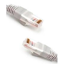 Cat 5e Ethernet Kablo 5 Metre Cat5e Utp Ethernet Kablosu, Rj45 Yüksek Hızlı Gigabit Ağ Kablosu, Modem Router Bilgisayar Konsol Uyumlu, Gri