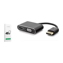 Hadron Hdx7822 Dısplay To Hdmı + Vga F Çevirici 4k 1080p 22cm