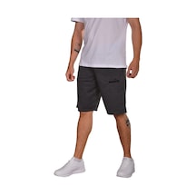 Diadora Mesa - Pamuklu Antrasit Spor Şort - Dıadoramesa (547284465)