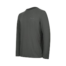 2as Vernon Erkek Uzun Kol Viloft T-shirt Antrasit Antrasit