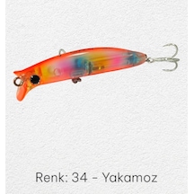 Ege Fish V Gaga 92 Mm 15.5 Gr Maket Balık 23 Yakamoz-34 Yakamoz