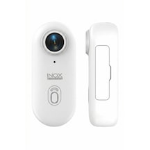 Inox-x605 2k Ultra Hd Spor Yaka Ve Aksiyon Kamerası Beyaz