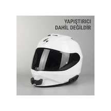 Scorpion Exo R420 Uyumlu Aksiyon Kamera Aparatı - Kask Çene Bağlantı Aparatı Siyah