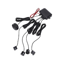 Yaozixa Görünmez Bipli Geri Vurgu Sensörü - 30-150cm Hassas Mesafe Tespiti, Üç Seviye Alarm Sesi, Plastik Konstruksiyon, Otomatik Kendini Test Etme Özelliği