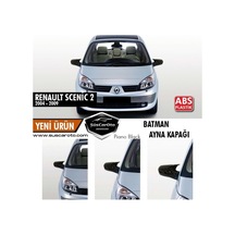 Renault Scenic 2 2004-2009 Batman Yarasa Ayna Kapağı Piano Black