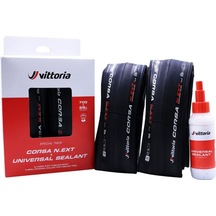 Vittoria Corsa N.ext Tlr 700x28 G2.0 Dış/80ml Seal Lastik Seti 11p00084 Siyah