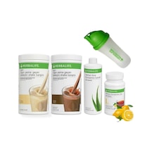Herbalife Set 2 Adet Vanilya Shake 1 Ad. Aloevera 1 Ad. Limon Çay 50 Gr Ve Shaker