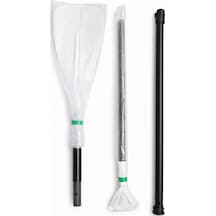Fiber Glass Sup Küreği Hafif Tek Taraflı Paddle Board Küreği Beyaz / Turkuaz