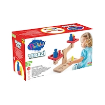 Playwood Kutulu Ahşap Terazi