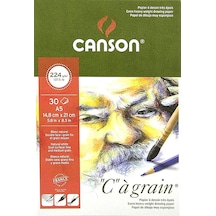 Canson Cagrain Yapışkanlı Eskiz Çizim Defteri 224gr.30 Yaprak.a5