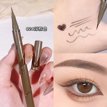 İnce Eyeliner Suya Dayanıklı, Tere Dayanıklı, Uzun Ömürlü Ve Lekesizdir. Newbie 02 Dark Topaz