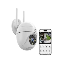 Xenon Smart Güvenlik Kamerası 1440p 4mp Mobil Kontrol Hareket Takipli Gece Görüşlü Dış Mekan Kamera X7268