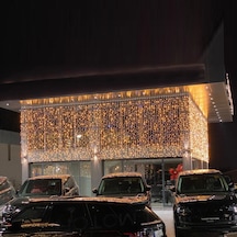 Sarkıt Perde Led Aydınlatma 2x3m Dış Mekan Gün Işığı Beyaz Flaşlı