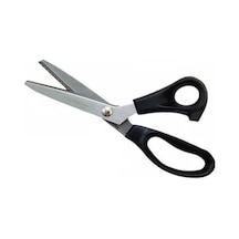 Sürfile Makası 20 Cm Plastik Saplı Zikzak Zigzag Tırtıklı Kumaş Makası Terzi Kesim Makası Tc-230