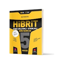 Hız Yayınları 5. Sınıf Hibrit Matematik Soru Bankası-bağlam Temelli Sorular Ve Güncel Müftedat