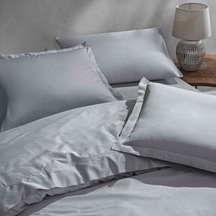 Linens Mix&match Pamuk Saten Tek Kişilik Lastikli Çarşaf Gri