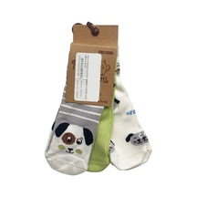 Petit Minou 3'lü Dog Bebek Çorabı 2180 Gri