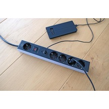 Brennenstuhl Eco Serisi 5 Soketli 1,5 Metre Kablolu 1 Type-c+2 Usb Şarj Özellikli Priz