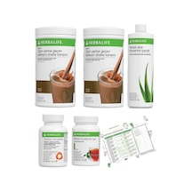 Herbalife Shake Çikolata 2 Adet + Klasik Çay + Aloe Vera + Thermo Complete + Diyet Listesi Hediye