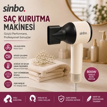 Pembe Saç Kurutma Makinesi 110.000 Rpm Sessiz Çalışma - 3 Hız - Sıcaklık Ayar Shd-1755 5580
