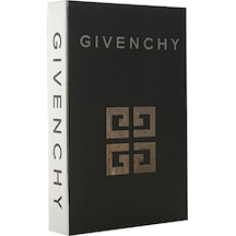 Given Dekoratif Kitap Kutu Gümüş Siyah