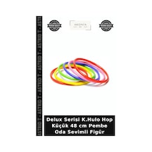 Delux Serisi K.hulo Hop Küçük 48 Cm Pembe Oda Sevimli Figür