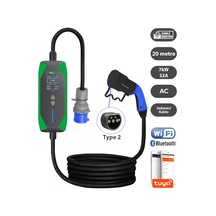 Truwatt Zt320 7kw Taşınabilir Elektrikli Araç Şarj Cihazı 32a/220v 20 Metre