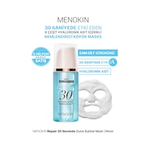 Nemlendirici, 8 Çeşit Hyalüronik Asitli Köpük Maske Menokın 30 Seconds Quick Bubble Mask Moist