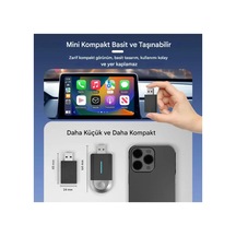 Kablosuz Android Auto/car Play Usb Dongle Cihazı Lisinya