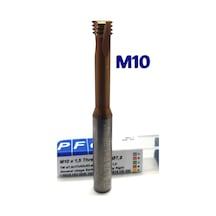 M10 Karbür Tialn Diş Frezesi Elmas Threadmill