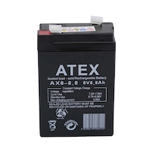 Atex Ax6-2.8 6v 2.8ah Akü