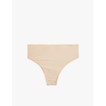 Koton Rahat Kalıp Ekstra Yüksek Bel String Külot Ten Rengi 6wlk30202mk Ten Rengi Koton Rahat Kalıp Ekstra Yüksek Bel String Külot Ten Rengi 6wlk30202mk Ten Rengi