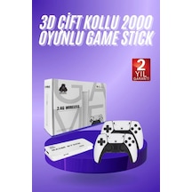 Mey İthalat 3d 4k Hd 2.4g Game Stick 4k Ultra Hd Oyun Konsolu Çift Kollu