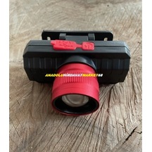 Dmr 1840 Şarjlı Kafa Lambası Zoomlu Led Lamba Kamp Lambası