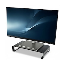 Prexua Riser Masaüstü Monitör Standı - Monitör Yükseltici - Medium - Siyah - Rsr8040bl