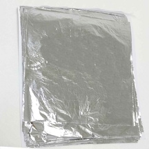 Tahtakale Toptancı Epoksi Tasarım İçin Varak Yaprak 14x14 Cm 10 Adet Gümüş