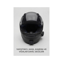 Arai Regent-x Uyumlu Aksiyon Kamera Aparatı - Kask Çene Bağlantı Aparatı Siyah
