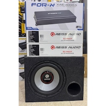 Rs-ux12 30cm Subwoofer Rs-m8df 20cm Midrange İki Takım Xae-4000.5 5 Kanallı Anfi Set