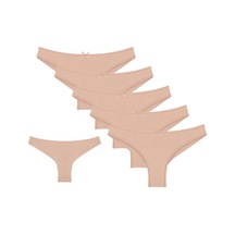 5'li Özel Viskon Kadın Külot 4095t Ten