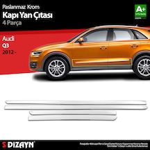 S-dizayn Audi Q3 Krom Kapı Yan Çıtası 2012-2018